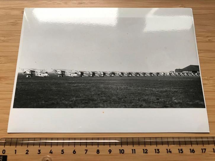Fokker D.VII & C.V Marine Kamp de Kooy Vliegtuig Luchtvaart, Verzamelen, Luchtvaart en Vliegtuigspotten, Zo goed als nieuw, Kaart, Foto of Prent