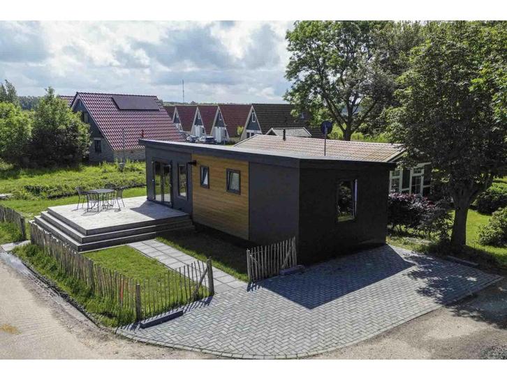 Chalet te koop met eigen grond, Noord-Holland R#52R, Caravans en Kamperen, Stacaravans, tot en met 4