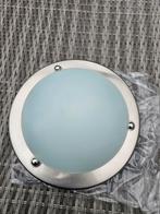 Plafondlamp - Modern Design - chrome finish - as good as new, Ophalen of Verzenden, Nieuw, Glas, Modern