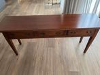 Moderne kersenhouten sidetable, Huis en Inrichting, Ophalen, Gebruikt, 25 tot 50 cm, Rechthoekig