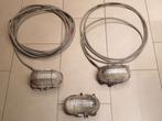 3 Bulls eye industriele jaren 50 buiten lampen werkt perfekt, Tuin en Terras, Buitenverlichting, Ophalen of Verzenden, Nieuw, Minder dan 50 watt