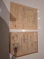 2 distributie stamkaarten Ouder-Amstel bonkaarten wo2, Ophalen of Verzenden, Nederland