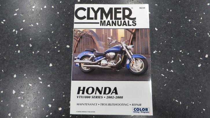 Clymer reparatiehandleiding Honda VTX 1800, Motoren, Handleidingen en Instructieboekjes, Honda, Ophalen of Verzenden