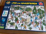 Puzzel JvH, de kerstbomenmarkt., Ophalen, 500 t/m 1500 stukjes, Zo goed als nieuw