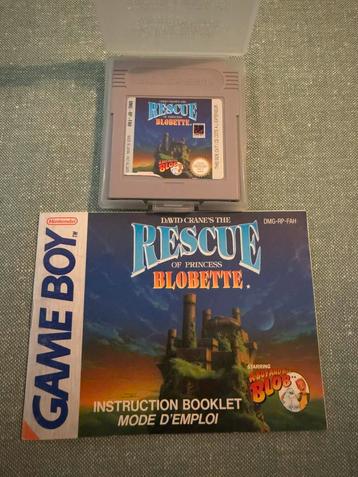 David crane’s the rescue of princess blobette game boy beschikbaar voor biedingen