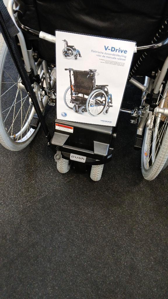 Rolstoel duwondersteuning V-Drive, Diversen, Rolstoelen, Nieuw, Elektrische rolstoel, Ophalen of Verzenden