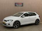 Volkswagen Polo 1.0 TSI R-Line 2018 LED CRUISE CLIMA BLUETOO, Auto's, 1005 kg, Stof, Gebruikt, Wit