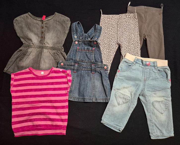 Kledingpakket meisje maat 68, Kinderen en Baby's, Babykleding | Baby-kledingpakketten, Zo goed als nieuw, Maat 68, Ophalen of Verzenden