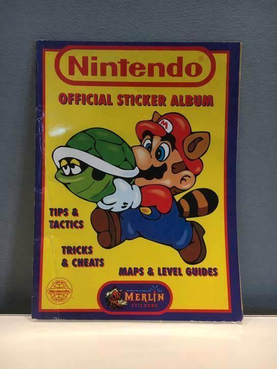Gezocht - LEEG - Nintendo Official Sticker Album - Merlin, Verzamelen, Stickers, Nieuw, Ophalen of Verzenden