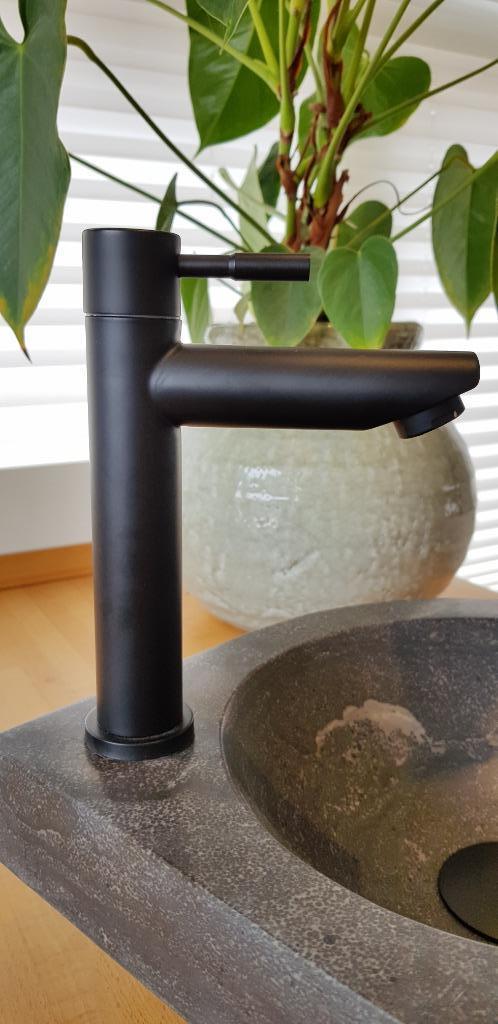 Fontein Kraan ZWART Wastafelkraan Toilet TOPKWALITEIT, Huis en Inrichting, Keuken | Keukenelementen, Nieuw, Minder dan 100 cm