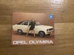Opel Olympia Brochure - Origineel!, Ophalen of Verzenden, Gelezen, Opel