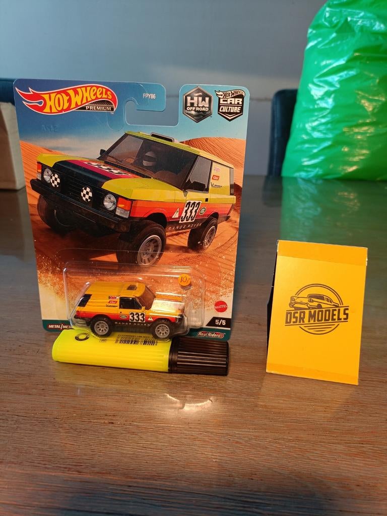 1:64 HotWheels Car Culture Range Rover Classic, S, Auto, R, Nieuw