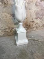 Mais-kolf lamp porseleinen voet , jaren 60 Italy, Overige materialen, Gebruikt, Jaren 60, 50 tot 75 cm
