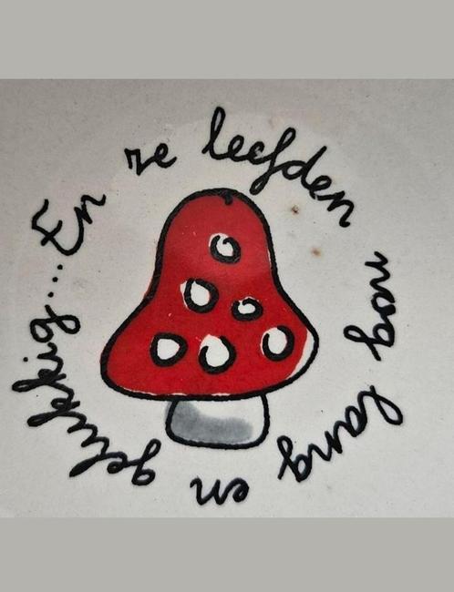 Blond Amsterdam efteling de wolf&de 7 geitjes 2 set, Huis en Inrichting, Keuken | Servies, Overige typen, Blond Amsterdam, Aardewerk