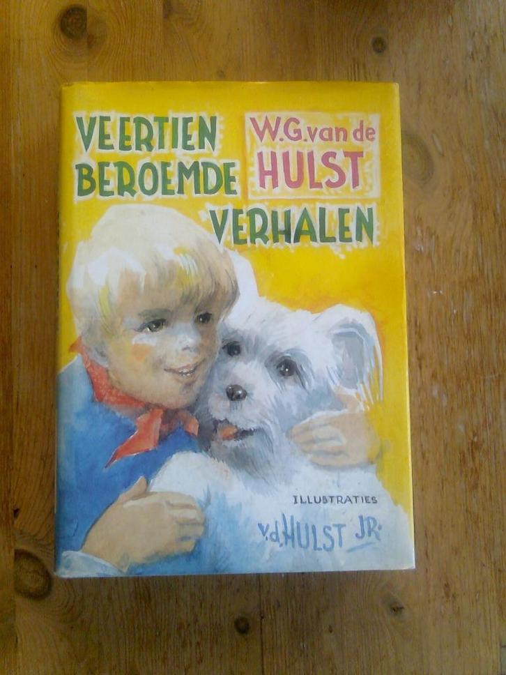 Veertien Beroemde Verhalen, door W.G. van de Hulst, Boeken, Kinderboeken | Jeugd | onder 10 jaar, Zo goed als nieuw, Fictie algemeen