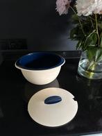 Tupperware Kom met Deksel, Huis en Inrichting, Keuken | Tupperware, Ophalen, Zo goed als nieuw, Blauw, Bak of Kom