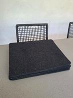 Placemat vilt blankstarr 33 x 43 antraciet, Ophalen of Verzenden, Nieuw, Grijs, Placemat