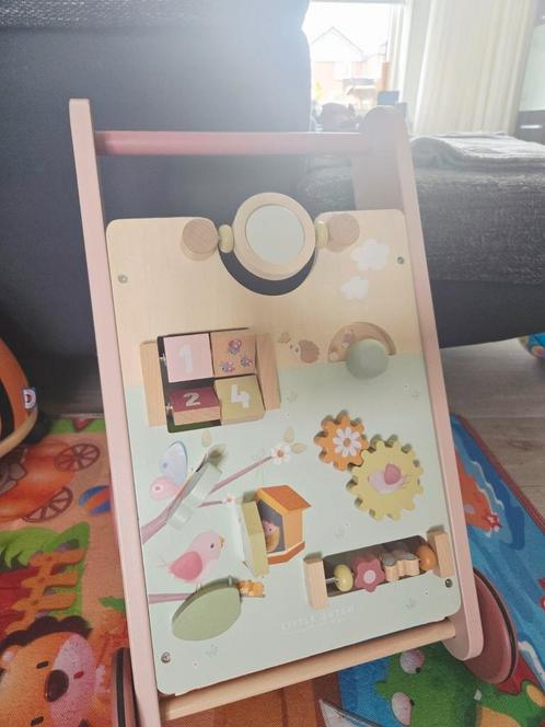 Little Dutch activiteiten loopwagen, Kinderen en Baby's, Speelgoed | Houten speelgoed, Zo goed als nieuw, Ophalen