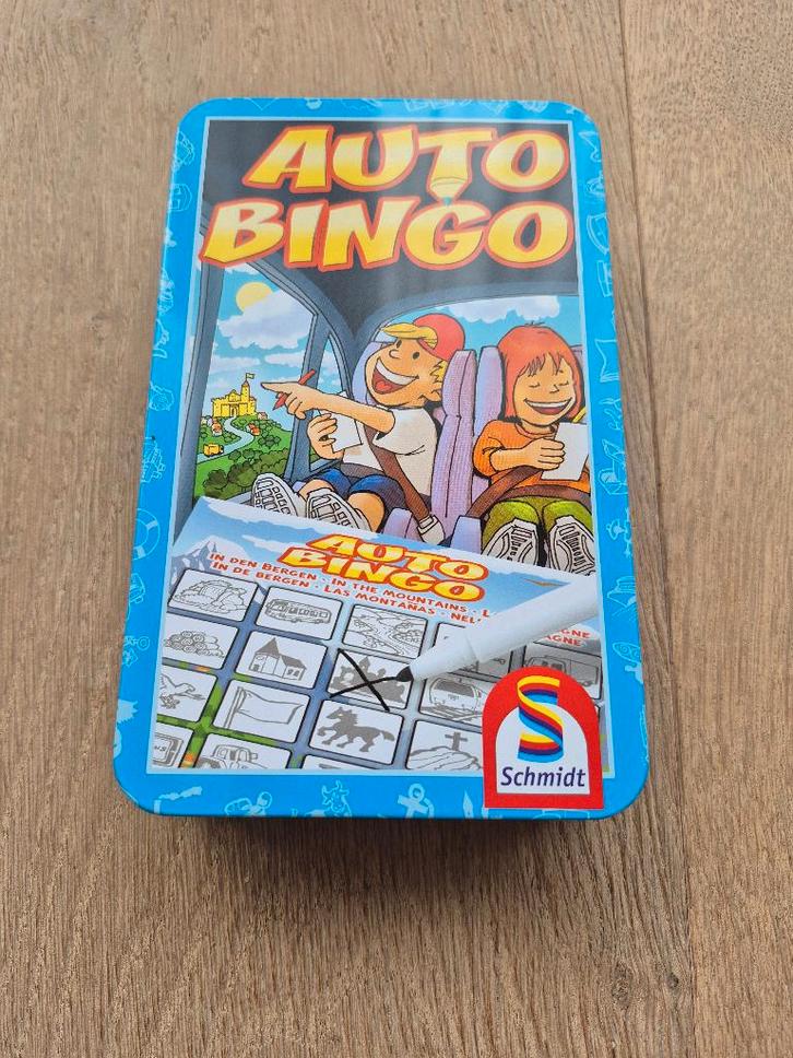 Auto Bingo, Hobby en Vrije tijd, Gezelschapsspellen | Kaartspellen, Gebruikt, Ophalen of Verzenden