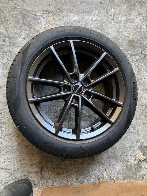 Winterbanden op Licht metalen velg Citroen C4 Picasso R17, Auto-onderdelen, Banden en Velgen, Banden en Velgen, Winterbanden, 17 inch