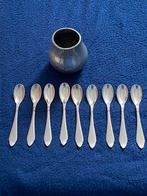 Gero Zilmeta model 755 hamerslag - theelepeltjes, Huis en Inrichting, Keuken | Bestek, Gebruikt, Ophalen of Verzenden, Rvs of Chroom