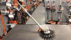 STIHL RG-KM onkruidknipper voor combimotor, Verkoop@teeuwentuinmachines.nl, Ophalen of Verzenden, Zo goed als nieuw, Mertstraat 5 Zuilichem