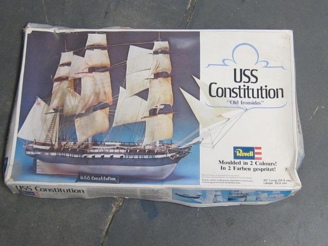Revell - USS Constitution, Hobby en Vrije tijd, Modelbouw | Boten en Schepen, Zo goed als nieuw, 1:200 of kleiner, Revell, Ophalen of Verzenden