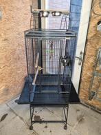Papagaaien kooi keddoc, Ophalen of Verzenden, Metaal, Vogelkooi