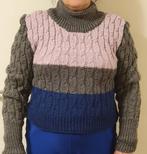 Handgebreide trui, Kleding | Dames, Truien en Vesten, Ophalen, Zo goed als nieuw, Maat 42/44 (L), Overige kleuren