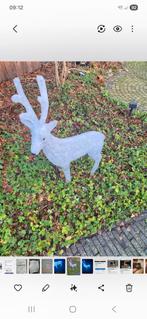 Hert met LED verlichting - Tuinbeeld, Diversen, Kerst, Ophalen of Verzenden, Gebruikt