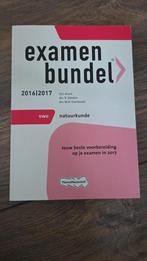 Examenbundel Natuurkunde VWO 2016/2017, VWO, Ophalen of Verzenden, Zo goed als nieuw, Natuurkunde