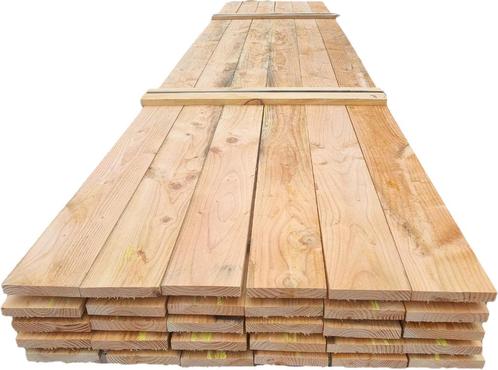 129 meter Douglas planken fijnbezaagd 2.4x15.0 cm- nr: TP658, Tuin en Terras, Palen, Balken en Planken, Nieuw, Planken, 250 cm of meer
