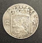 1785 Dubbele Wapenstuiver Utrecht Kabelrand, Postzegels en Munten, Munten | Nederland, Vóór koninkrijk, Zilver, Losse munt, Overige waardes