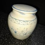 Blauw Wit Potje met Deksel, Antiek en Kunst, Ophalen of Verzenden