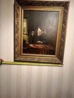 Schilderij de Goudweger, Antiek en Kunst, Kunst | Schilderijen | Klassiek, Ophalen