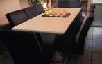 Eettafel Natuursteen, Huis en Inrichting, Tafels | Eettafels, Ophalen, Overige materialen, 200 cm of meer, 50 tot 100 cm