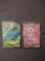 Venusaur & Mew EX Pokemon Kaarten 151 set, Ophalen of Verzenden, Zo goed als nieuw, Meerdere kaarten, Foil