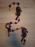 Handgemaakte vilten slinger zeepaardjes met belletje, Ophalen of Verzenden, Zo goed als nieuw, Wanddecoratie