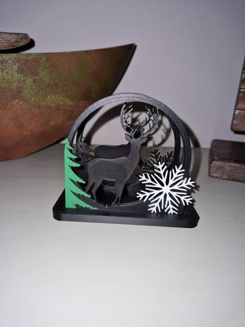 Servethouder Hert Sneeuwvlok beschikbaar voor biedingen