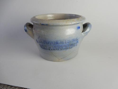 Dordrechtsche Melk Inrichting DMI Keulse  boterpot 1920, Verzamelen, Merken en Reclamevoorwerpen, Gebruikt, Gebruiksvoorwerp, Ophalen of Verzenden