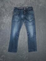 PME Legend Broek Aviator W33 L36 Donkerblauw 100% kattoen, Kleding | Heren, Spijkerbroeken en Jeans, Blauw, ., Ophalen of Verzenden