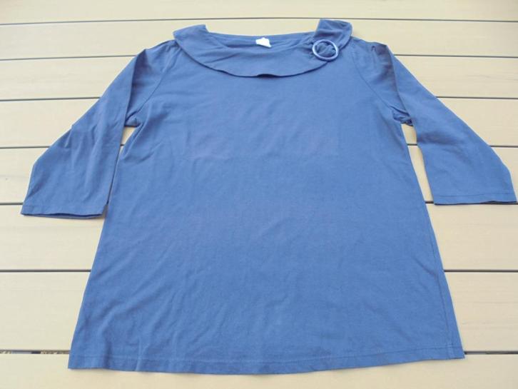Kleding | Dames  T-shirts, Kleding | Dames, T-shirts, Gedragen, Maat 42/44 (L), Blauw, Korte mouw, Ophalen of Verzenden