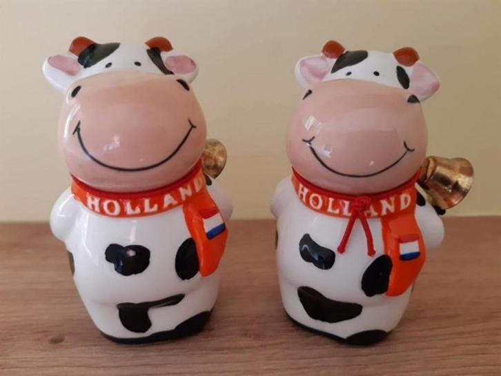 Peper en zoutstel, koe, Holland, B&B, ontbijttafel, Huis en Inrichting, Keuken | Keukenbenodigdheden, Zo goed als nieuw, Ophalen of Verzenden