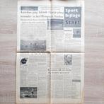 Interland Nederlands elftal - Belgie 13 nov 1961 uitslag 0-4, Verzenden, Zo goed als nieuw, Overige binnenlandse clubs, Overige typen