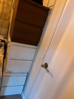 3x Malm ladekastjes - wit & bruin, Huis en Inrichting, Kasten | Dressoirs, Ophalen, Overige materialen, Minder dan 50 cm, Gebruikt