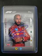 Handtekening Lewis Hamilton Topps kaart 7 x wereldkampioen, Ophalen of Verzenden