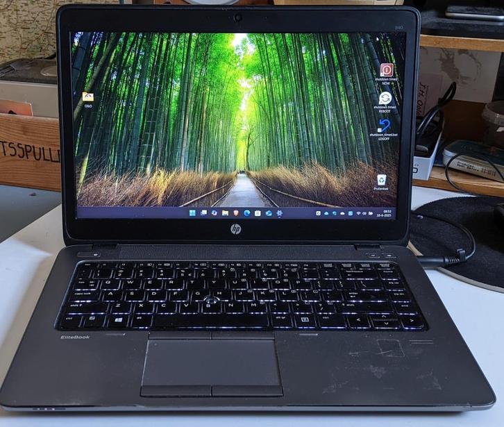 13,5" HP Elitebook. 8GB, Core i5, Windows 11, 256GB SSD, Computers en Software, Windows Laptops, Gebruikt, 13 inch, SSD, 2 tot 3 Ghz