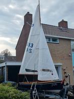 zeil/motorboot schakel hout, Watersport en Boten, Ophalen, 6 meter of meer, Gebruikt, Minder dan 15 m²