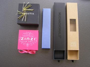 Doosjes voor horloge / ketting; ZINZI, PRISMA, MW ea beschikbaar voor biedingen
