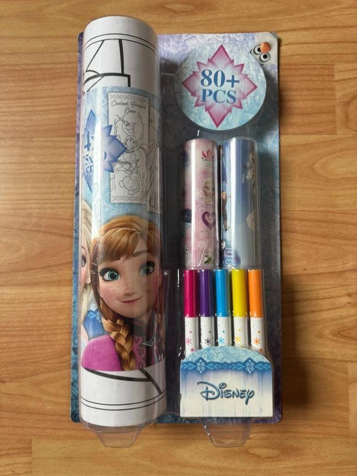 Frozen Kleurplaten Set (80-delig), Kinderen en Baby's, Speelgoed | Educatief en Creatief, Nieuw, Knutselen, Ophalen of Verzenden